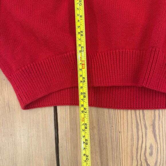 Chaps‎ Men's Classic Fit Holiday Nordic Inspired Polar Bear Mockneck Sweater XL - Picture 8 of 8